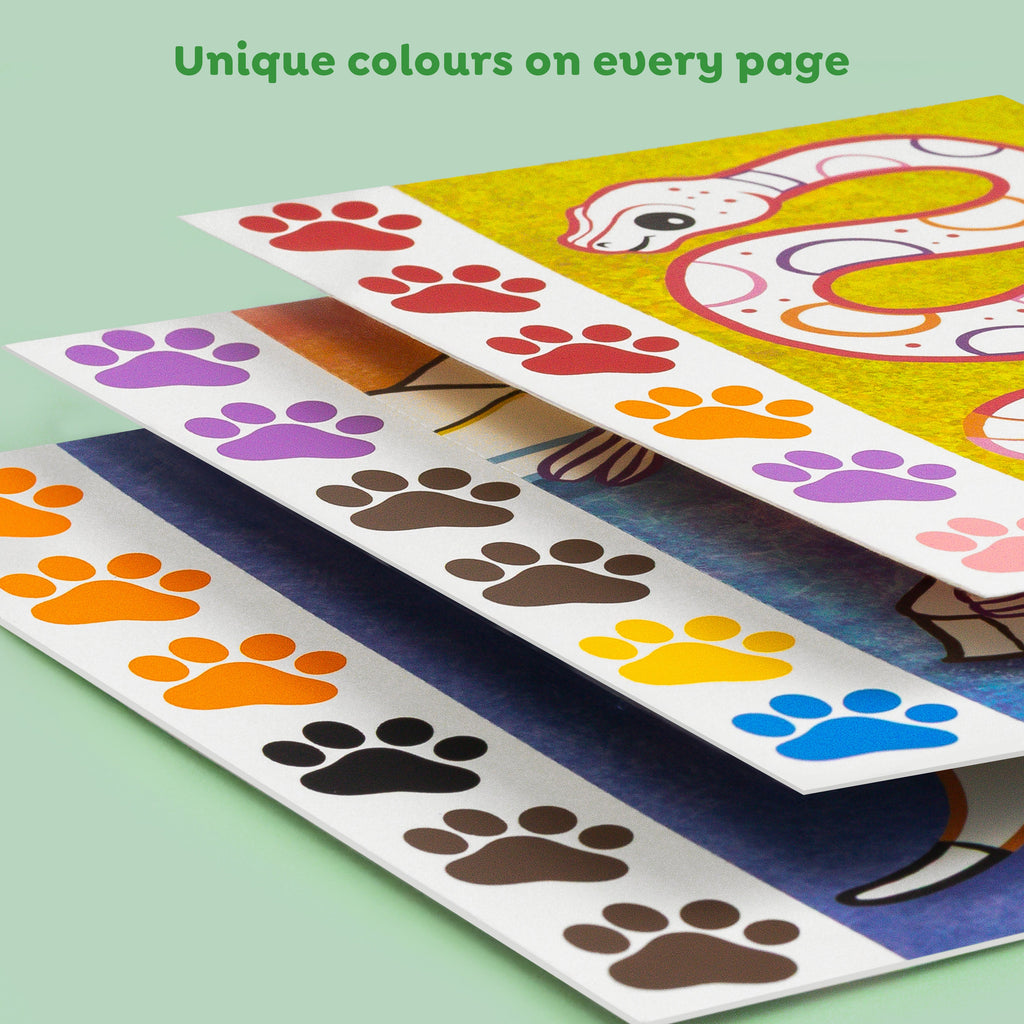 Tiger Tribe Paint a Picture Set - Wild Animals in Single