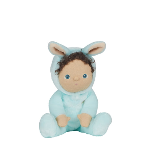 Olli Ella - Dinky Dinkums - Fluffle Family - Basil Bunny - Misty Blue (E24)