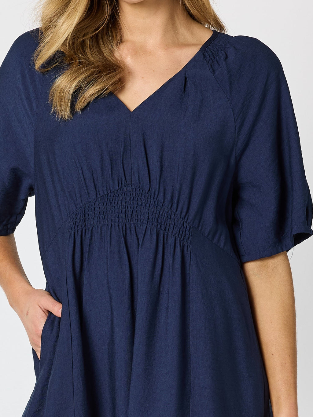 Clarity Marina Dress - Navy in Navy