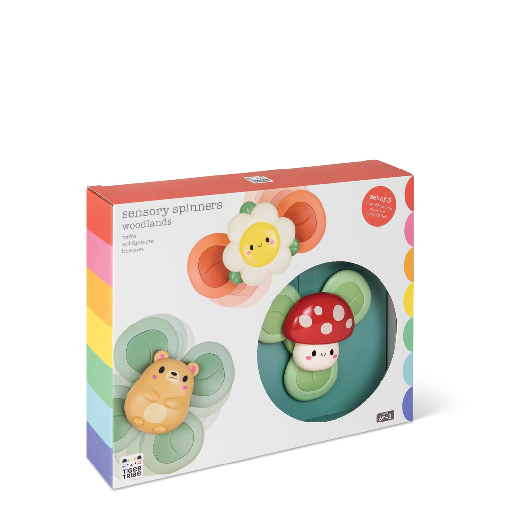 Tiger Tribe Sensory Spinners - Woodlands in Single
