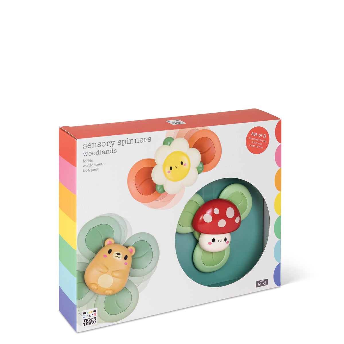 Tiger Tribe Sensory Spinners - Woodlands in Single