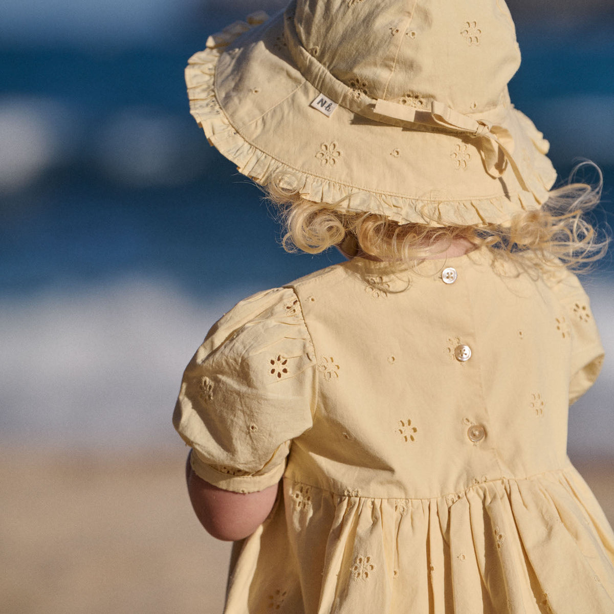 Nature Baby Annabelle Sunhat in Buttercup