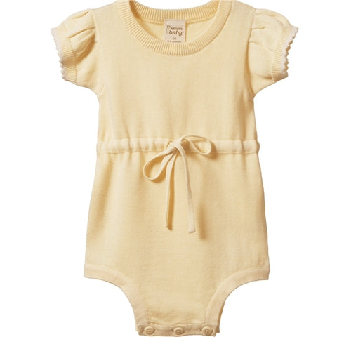 Nature Baby - Lottie Suit - Lemonade (NBSS25)