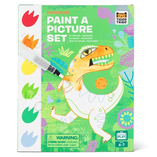 Tiger Tribe - Paint-a-Picture Set - Dinosaurs