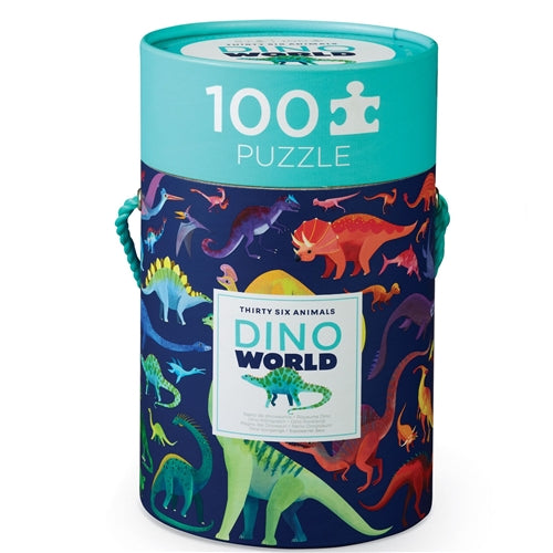 Crocodlie - Dino World - Animal Species Puzzle 100 pc