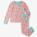 Hatley - Folksy Unicorn Bamboo Pajama Set