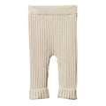 Nature Baby - Lou Pants Cotton Knit - Almond (NBW25)
