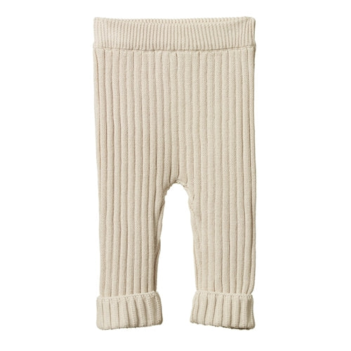 Nature Baby - Lou Pants Cotton Knit - Almond (NBW25)