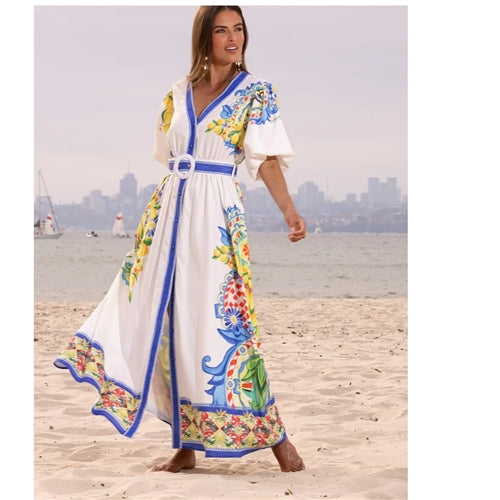 Mia Milani LPE759 Positano - Maxi Dress