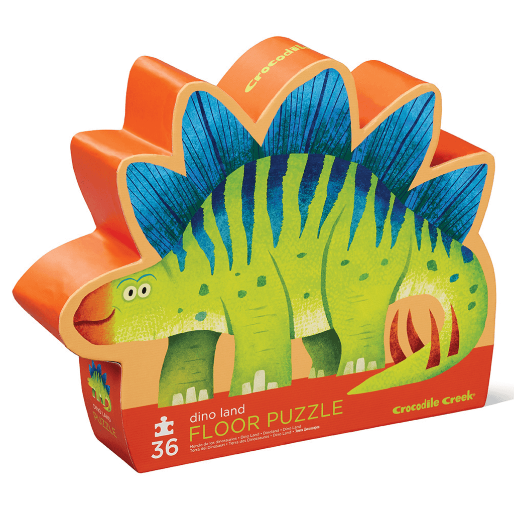 Crocodile Creek Classic Floor Puzzle 36 pc - Dino Land in Single