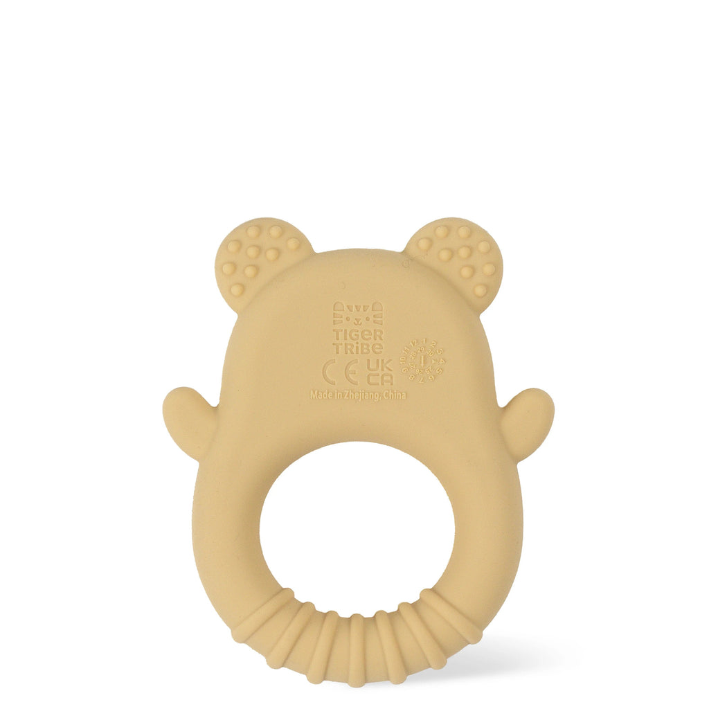 Tiger Tribe Silicone Teether - Bear in Single
