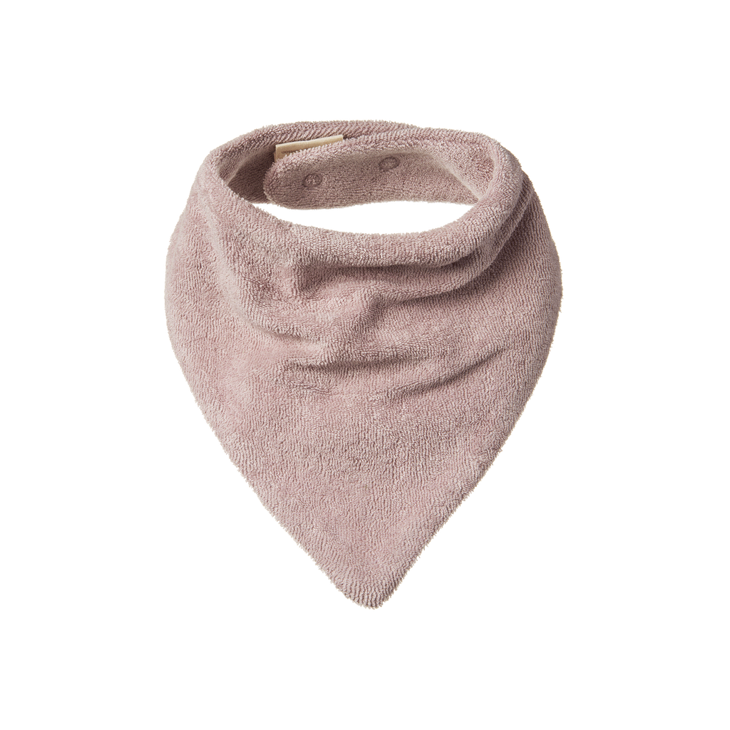 Nature Baby Terry Triangle Bib in Lilac