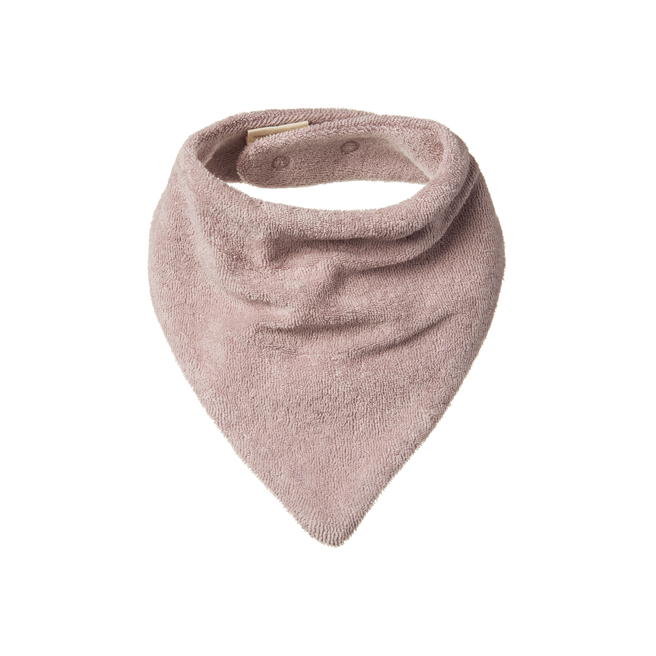 Nature Baby Terry Triangle Bib in Lilac