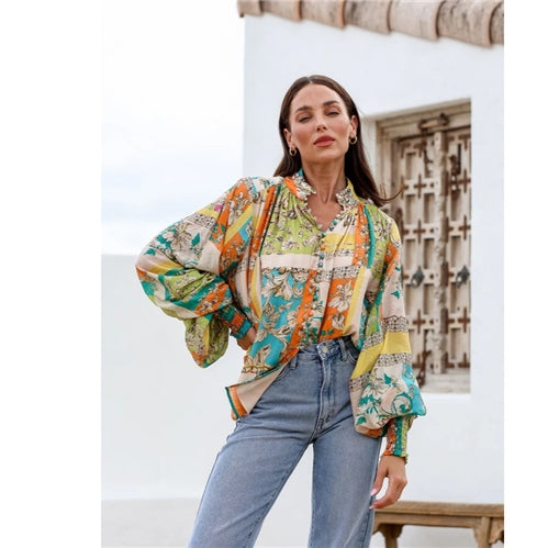Jatea the Label - Sicily Yellow Dreams Blouse