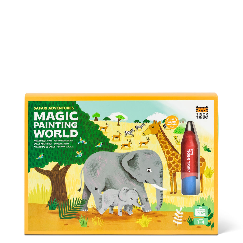 Tiger Tribe Magic Painting World - Safari Adventures in Single