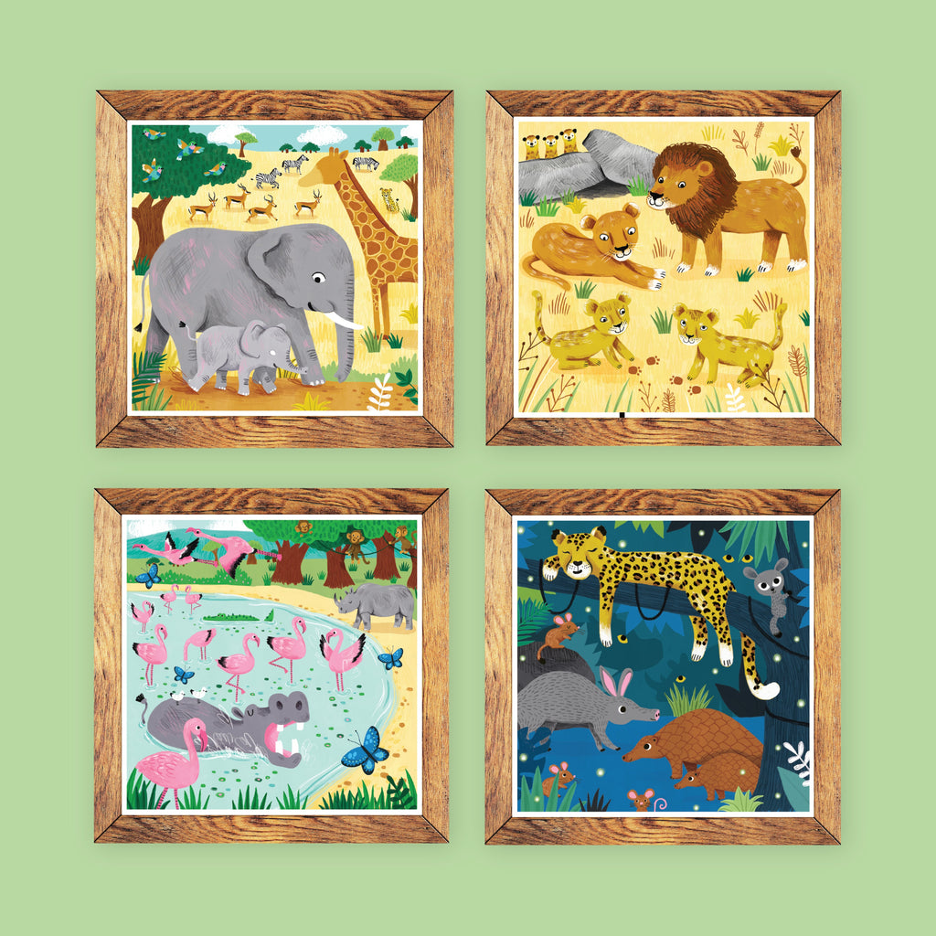 Tiger Tribe Magic Painting World - Safari Adventures in Single