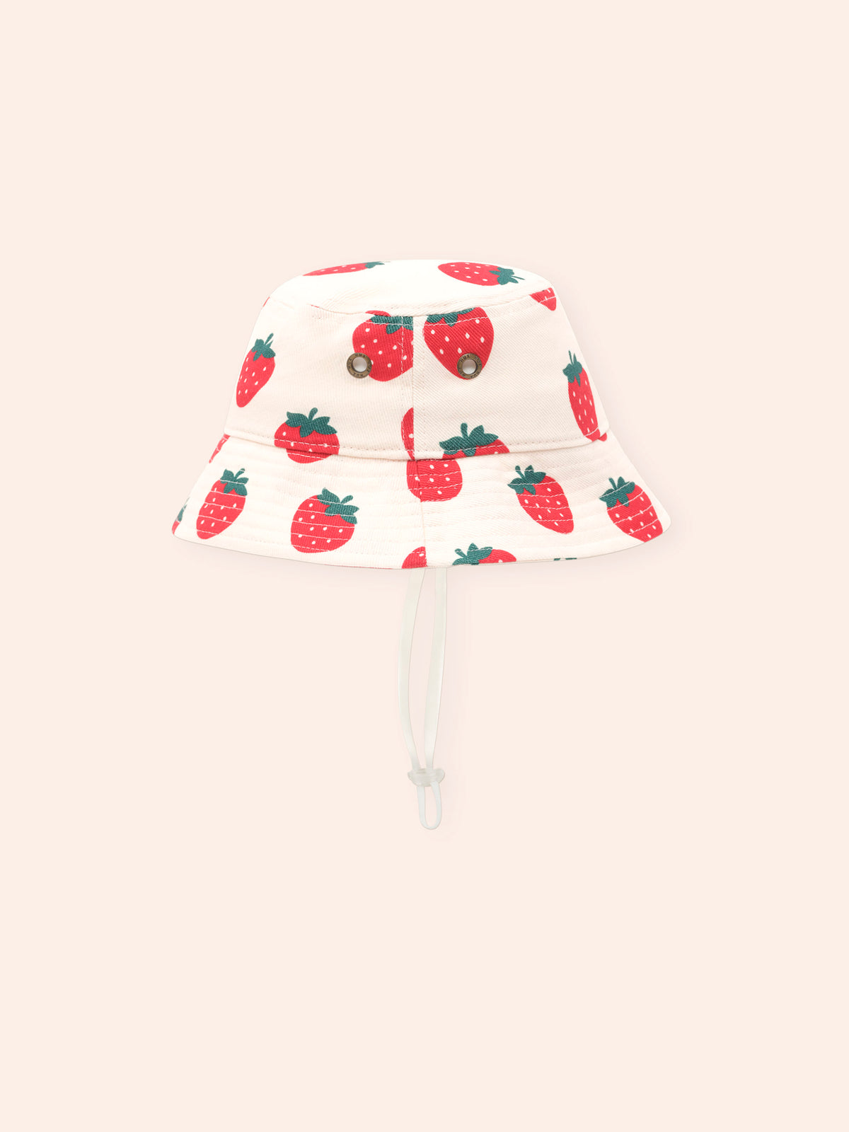 HUXBABY STRAWBERRY BUCKET HAT in MULTI STRAWBERRY