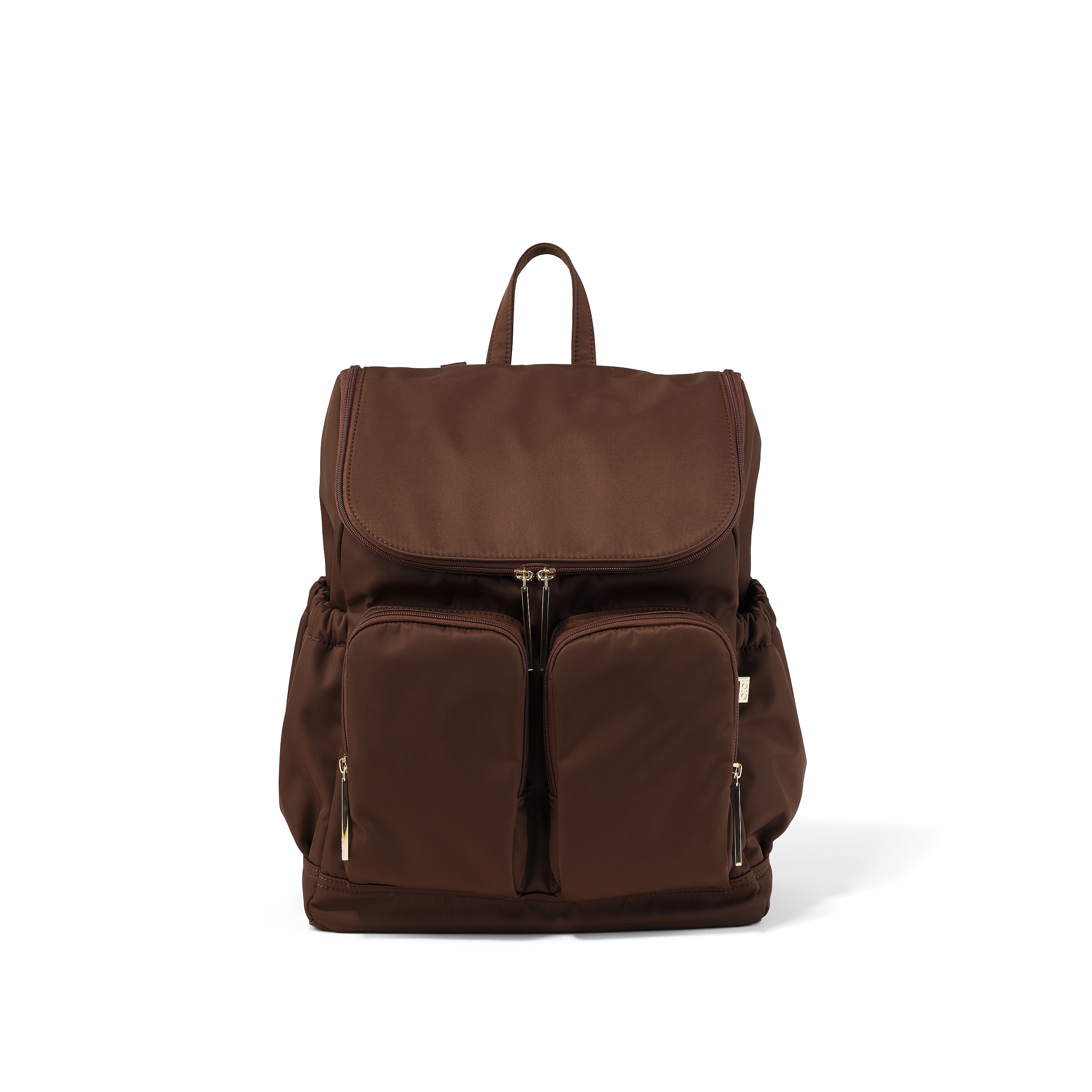 Oioi - Signature Nappy Backpack - Chocolate Nylon
