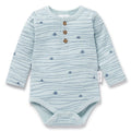 ASter & Oak - Seal Rib Henley Onesie