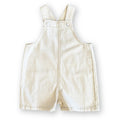 Grown - Everyday Twill Shortalls - Milk (GS25)