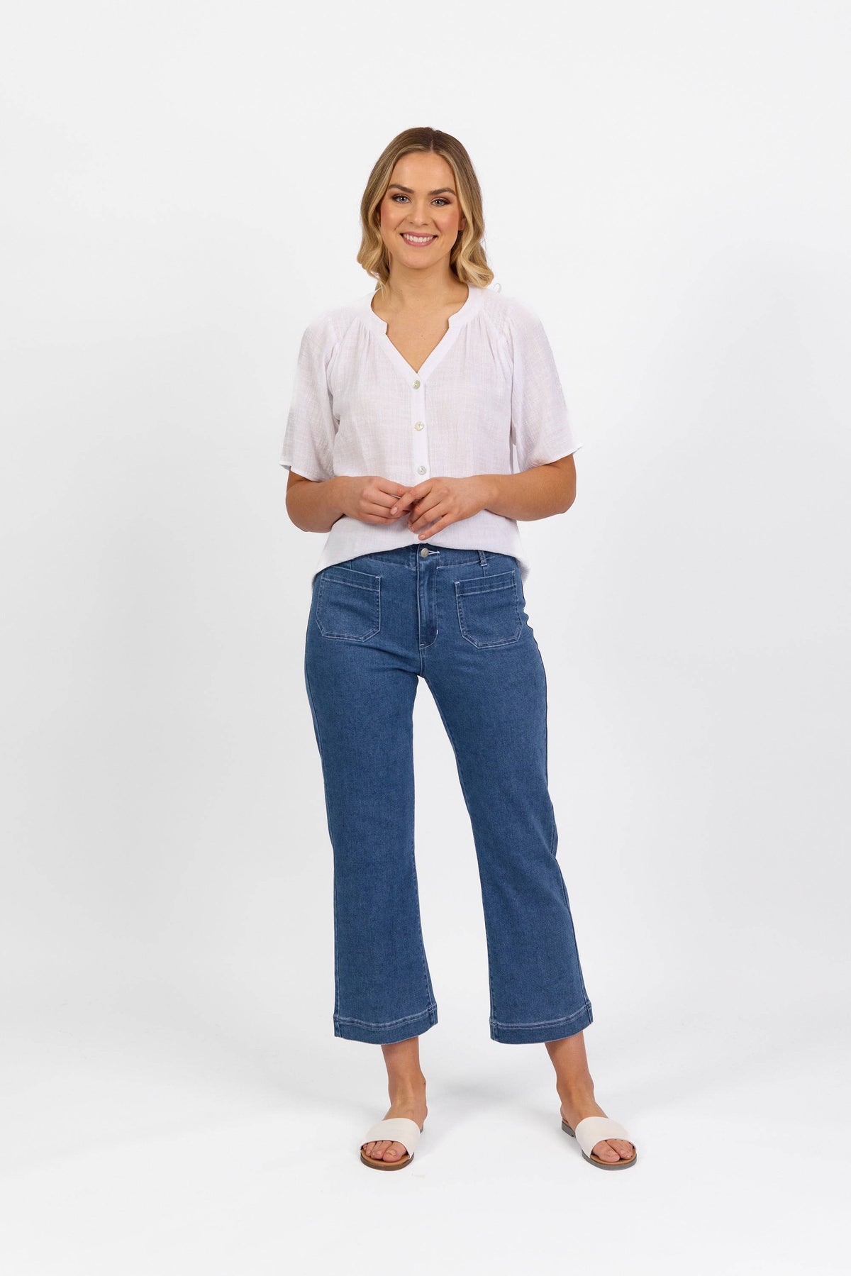 Vassalli Daily Jean - Blue Hue Denim in Blue Hue Denim