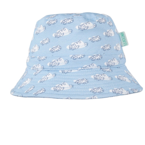 Acorn - Clouds Stretch Cotton Wide Brim Sunhat