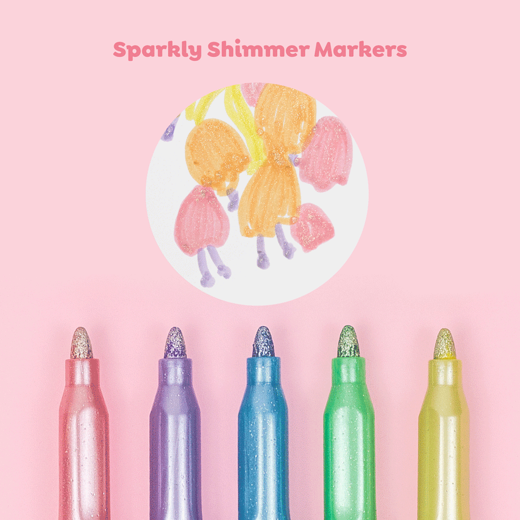 Tiger Tribe Shimmer Markers in Single