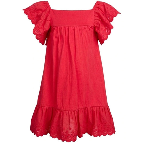 Eve Girl - Maisie Dress - Red (3-7)