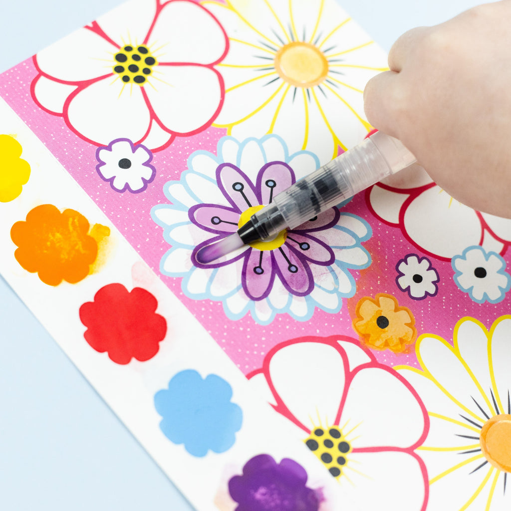 Tiger Tribe Paint a Picture Set - Butterflies & Flowers in Single