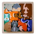 Kiddie Connect - Woodland Animal Chunky Puzzle