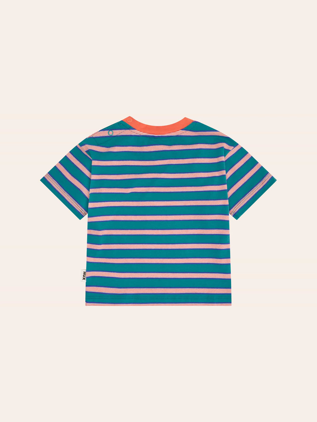 HUXBABY Snorkel Sitting Hux Stripe Drop Shoulder Tee in Single