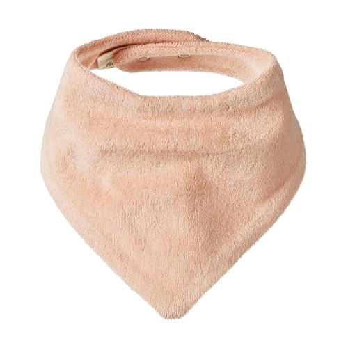 Nature Baby - Triangle Bib Terry - Rose Dust (S23.24)
