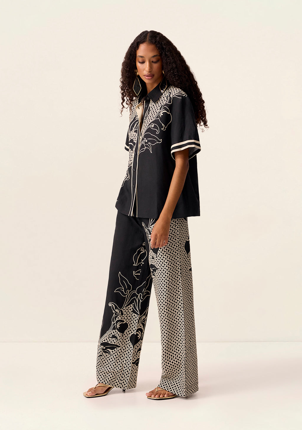 MOS The Label Lily Shirt in Print