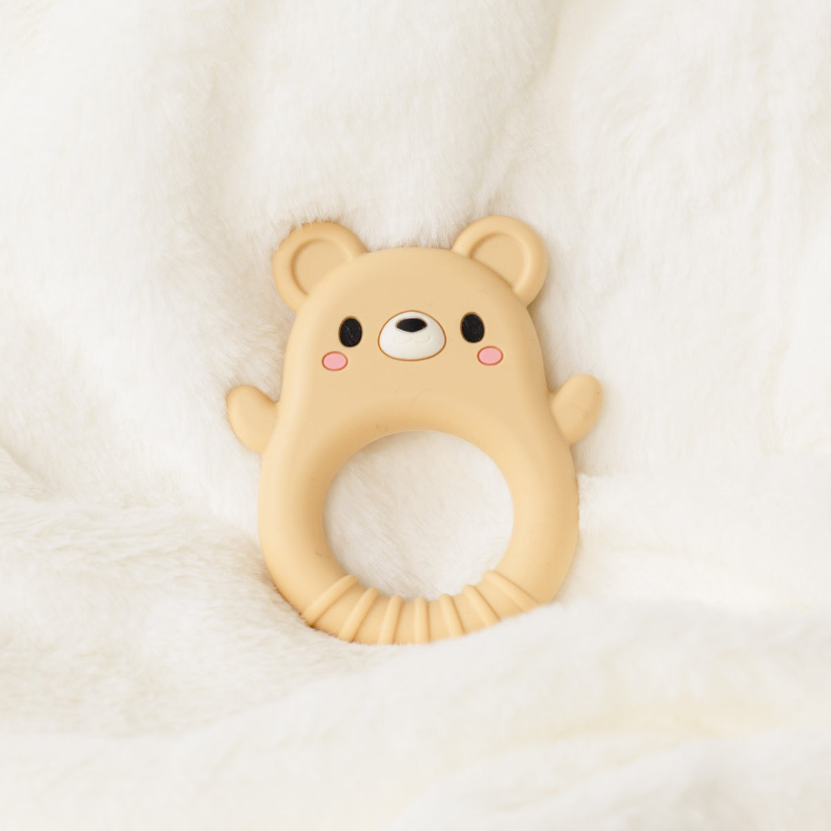 Tiger Tribe Silicone Teether - Bear in Single