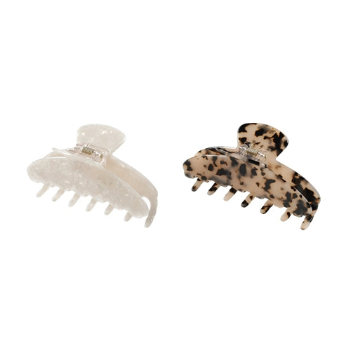 Rylee + Cru - Claw Clip Set - Pearl/Tortoise (RCW24)