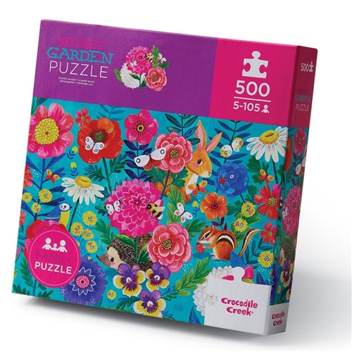Crocodile Creek - Family Puzzle 500 piece - Secret Garden