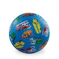 Crocodile Creek - 5 inch Playground Ball - City Vehicles (Blue)