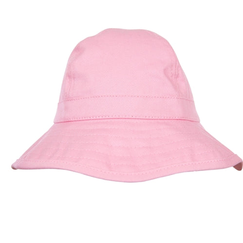 Acorn - Pink Wide Brim Infant Hat
