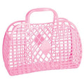 Sun Jellies - Retro Basket Bubble Gum Pink Small