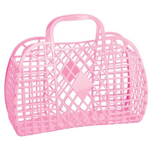 Sun Jellies - Retro Basket Bubble Gum Pink Small
