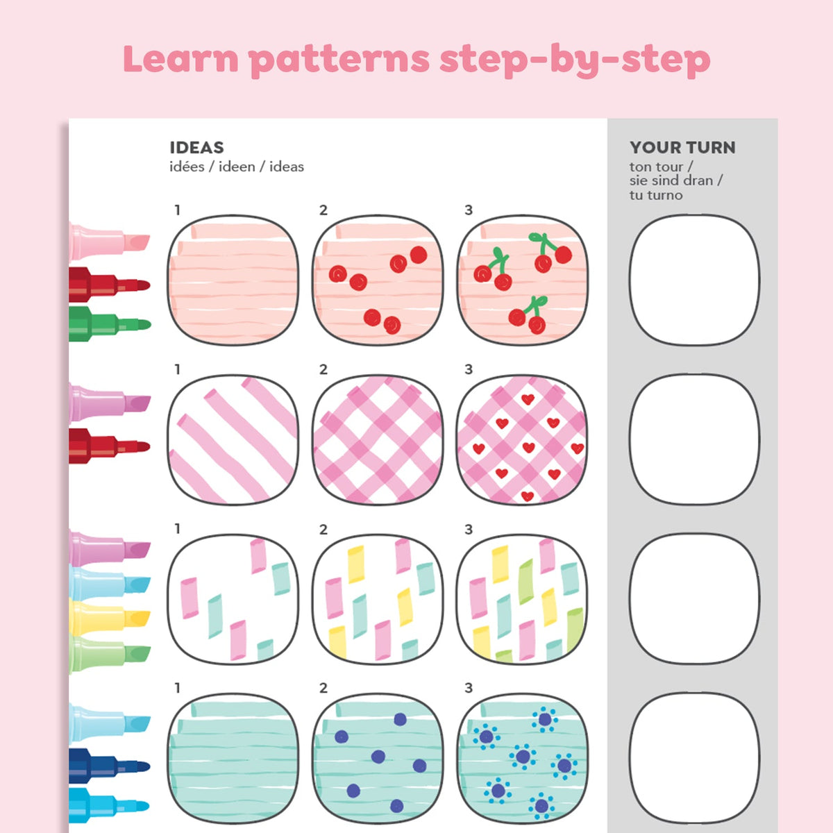 Tiger Tribe Great Big Colouring Set - Magical Mini Worlds in Single