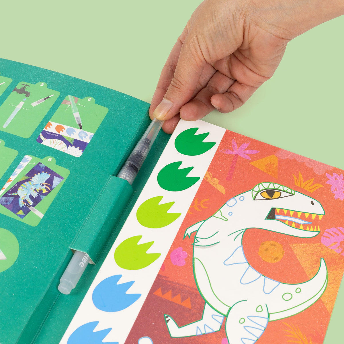 Tiger Tribe Paint a Picture Set - Dinosaurs in Single
