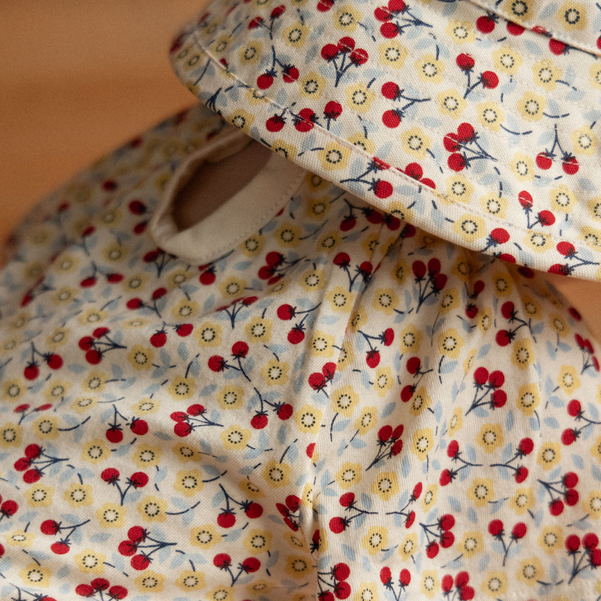 Nature Baby FAYE BODYSUIT in Kitchen Garden Print