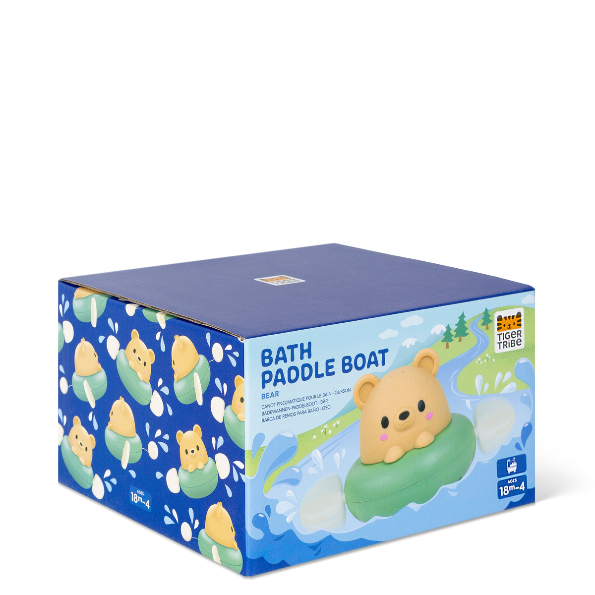 Tiger Tribe Bath Paddle Boat - Bear in Single
