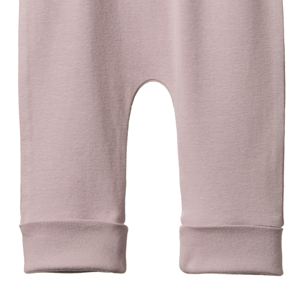 Nature Baby Cotton Drawstring Pants in Lilac
