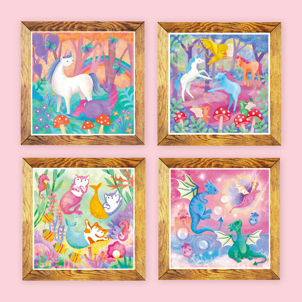 Tiger Tribe Magic Painting World - Unicorn And Friends in Single