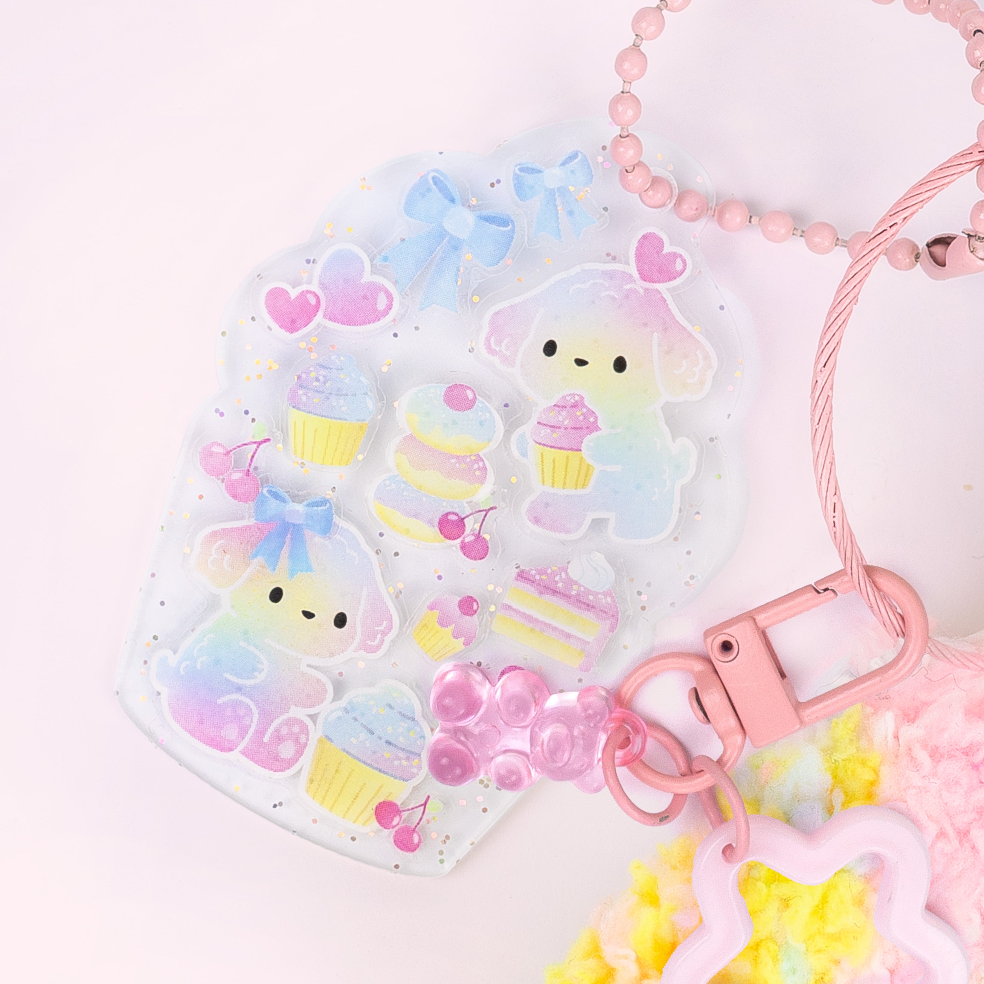 Tiger Tribe Bag Charm Kit - Fluffy Dog in Single