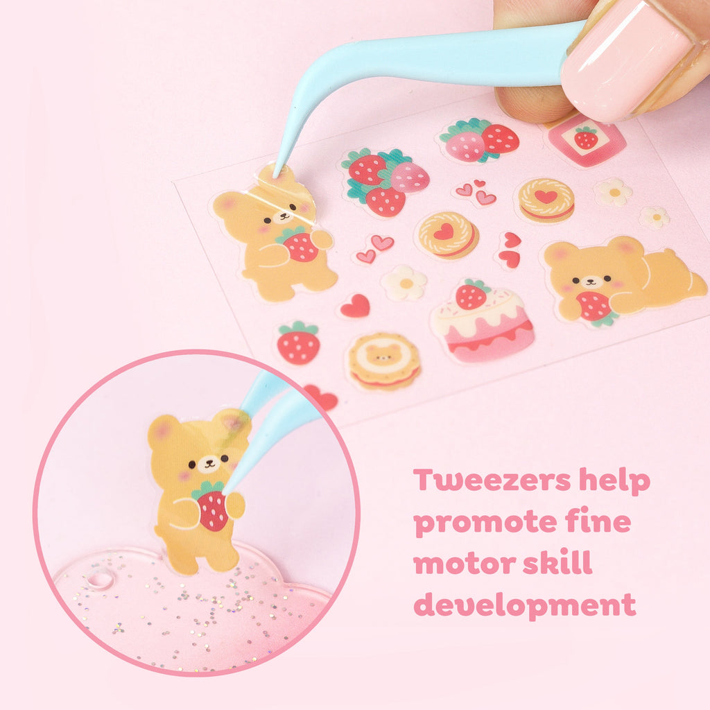 Tiger Tribe Bag Charm Kit - Kawaii Sticker Craft in Single