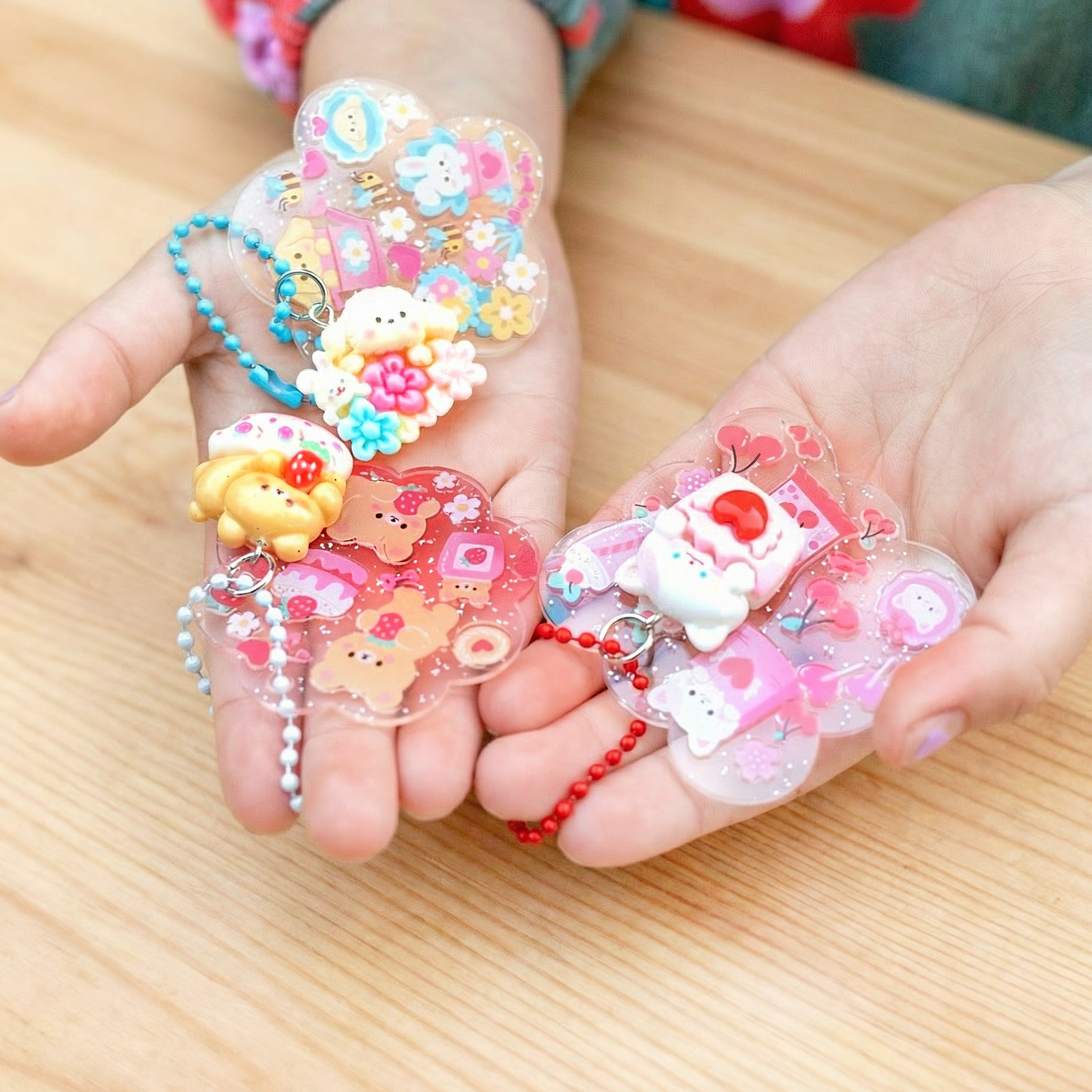 Tiger Tribe Bag Charm Kit - Kawaii Sticker Craft in Single