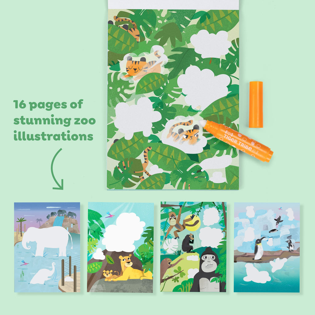 Tiger Tribe Colour Surprise - Zoo Adventures in Single